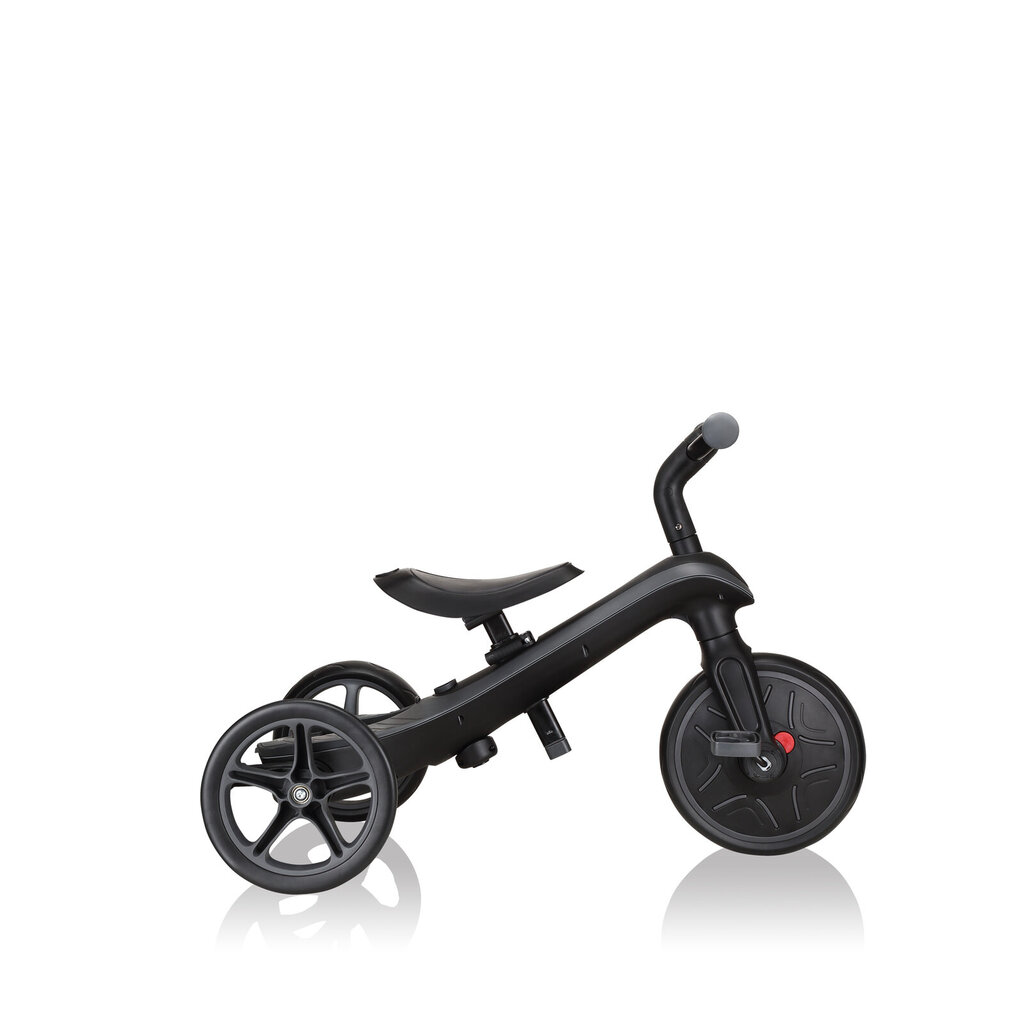 Trīsritenis Globber Explorer Trike 4in1 Deluxe Play, 633-120, pelēks cena un informācija | Trīsriteņi | 220.lv