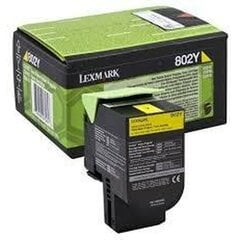 Lexmark 802Y, желтый цена и информация | Картриджи для лазерных принтеров | 220.lv