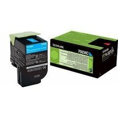 Lexmark 702XC R, Cyan цена и информация | Картриджи для лазерных принтеров | 220.lv