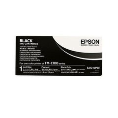 Картридж с оригинальными чернилами Epson Cartucho SJIC10P(K) negro Чёрный цена и информация | Картриджи для лазерных принтеров | 220.lv