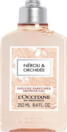 Dušas želeja L'occitane Néroli y Orchidée Gel Douche Parfumé, 245 ml cena un informācija | Parfimēta sieviešu kosmētika | 220.lv