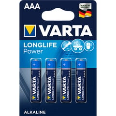 Батарейки Varta Longlife Power AAA цена и информация | Батарейки | 220.lv