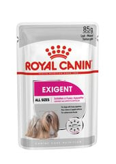 Royal canin ccn wet 85g exigent loaf suņiem cena un informācija | Konservi suņiem | 220.lv