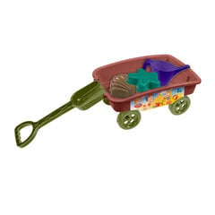 Детская садовая тележка Mochtoys 12449 с инструментами цена и информация | Игрушки для песка, воды, пляжа | 220.lv