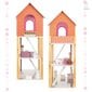 Lulilo Tulipo koka leļļu māja, 70 cm cena un informācija | Rotaļlietas meitenēm | 220.lv