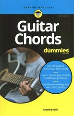 Guitar Chords For Dummies (REFRESH), 2nd Edition 2nd ed. цена и информация | Книги об искусстве | 220.lv