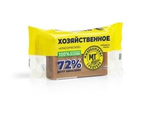 Хозяйственное мыло Классическое 72% 150 г. цена и информация | Средства для стирки | 220.lv