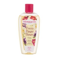 Масло для душа Dermacol Freesia Flower Shower Oil, 200 мл цена и информация | Масла, гели для душа | 220.lv