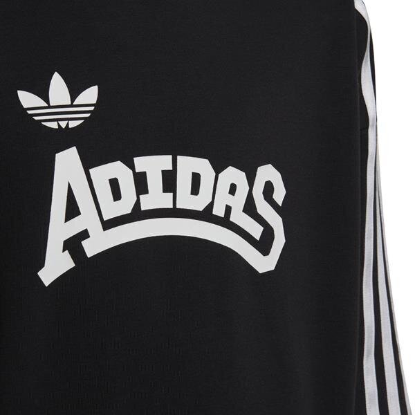 Džemperis Crew Adidas originals bērniem, melns цена и информация | Zēnu jakas, džemperi, žaketes, vestes | 220.lv