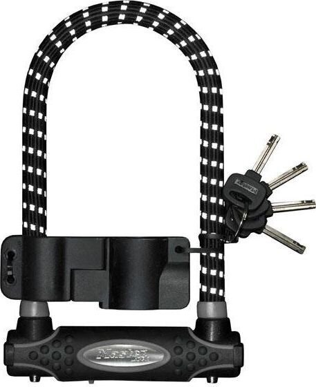 Velosipēda slēdzene Masterlock 8195 U-LOCK, melna цена и информация | Velo slēdzenes | 220.lv