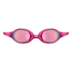 ARENA Spider Junior Mirror White/Pink/Fuchsia peldbrilles cena un informācija | Peldēšanas brilles | 220.lv