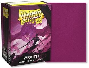 Dragon Shield Standard Matte Dual Sleeves - Wraith (100 Pcs) цена и информация | Настольные игры, головоломки | 220.lv