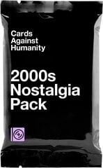 Galda spēle Cards Against Humanity — 2000. gadu nostalģijas komplekts цена и информация | Настольная игра | 220.lv