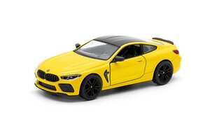 KINSMART Die-Cast modelis BMW M8 Competition Coupe, izmērs 1:38 cena un informācija | Rotaļlietas zēniem | 220.lv