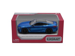 KINSMART Die-Cast modelis BMW M8 Competition Coupe, izmērs 1:38 cena un informācija | Rotaļlietas zēniem | 220.lv