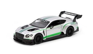 KINSMART Die-Cast modelis Bentley Continental GT3, izmērs 1:38 cena un informācija | Rotaļlietas zēniem | 220.lv