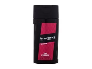 Bruno Banani Loyal Man dušas želeja, 250 ml цена и информация | Масла, гели для душа | 220.lv