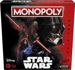 Galda spēle Monopoly Star Wars Dark Side Edition cena un informācija | Galda spēles | 220.lv