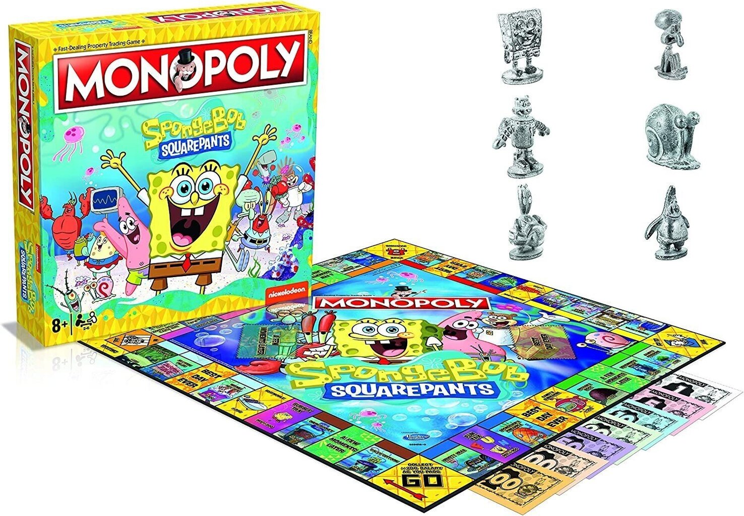 Monopols Spongebob Squarepants Edition cena un informācija | Galda spēles | 220.lv