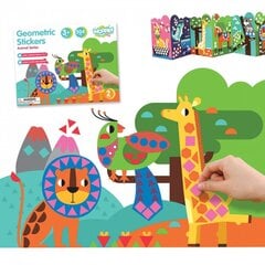 Набор наклеек с геометрическими фигурами «Животные» цена и информация | Развивающие игрушки | 220.lv
