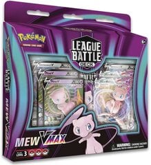 Полная колода из 60 карт, полная силовых карт Pokemon TCG — League Battle Deck — Mew VMAX цена и информация | Настольная игра | 220.lv