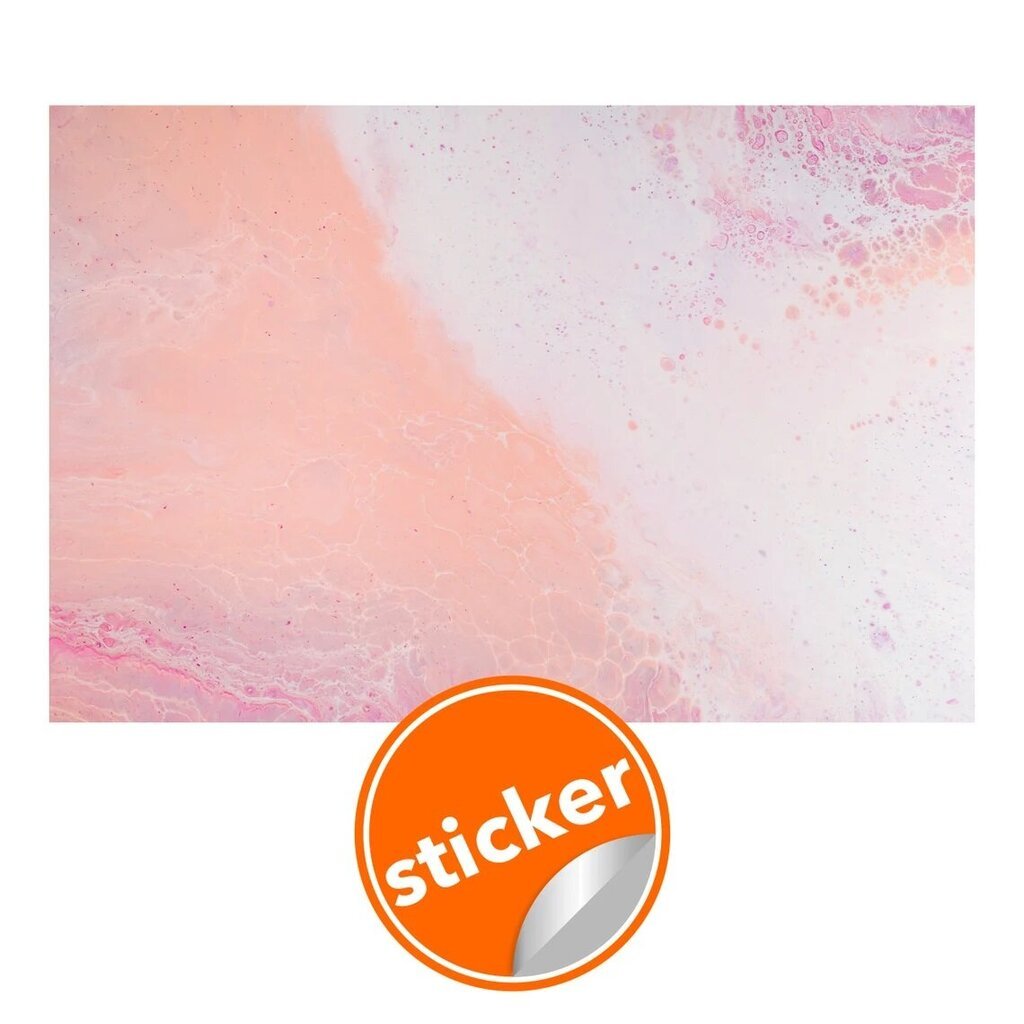 Tapetes ar marmora attēlu, tapetes ar gaiši rozā marmora efektu, interjera dekors - 390 x 280 cm cena un informācija | Dekoratīvās uzlīmes | 220.lv