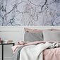 Pelēka marmora fototapete, akmens efekta marmora tapete, interjera dekors - 390 x 280 cm cena un informācija | Dekoratīvās uzlīmes | 220.lv