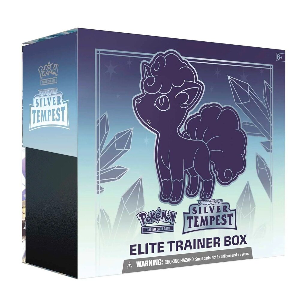 Spēle Pokemon TCG — Sword & Shield 12 Silver Tempest Elite Trainers Box cena un informācija | Galda spēles | 220.lv