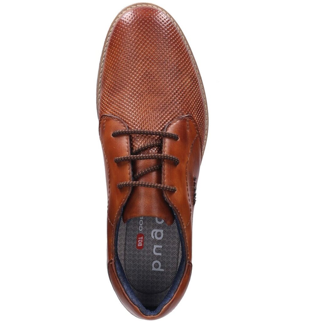 Bugatti vīriešu brūni apavi Simone Comfort Formal cena un informācija | Vīriešu kurpes, zābaki | 220.lv