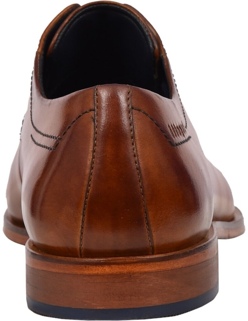 BUGATTI vīriešu brūni apavi Milko Shoes cena un informācija | Vīriešu kurpes, zābaki | 220.lv