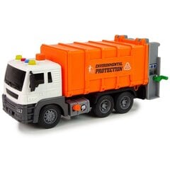 Atkritumu mašīna ar skaņu Lean Toys, oranža cena un informācija | Rotaļlietas zēniem | 220.lv