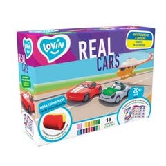 Креативный набор Пазл для лепки Play Dough - Real Сars 3+ лет цена и информация | Развивающие игрушки | 220.lv