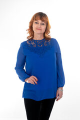 Блуза с кружевной кокеткой цена и информация | Женские блузки, рубашки | 220.lv