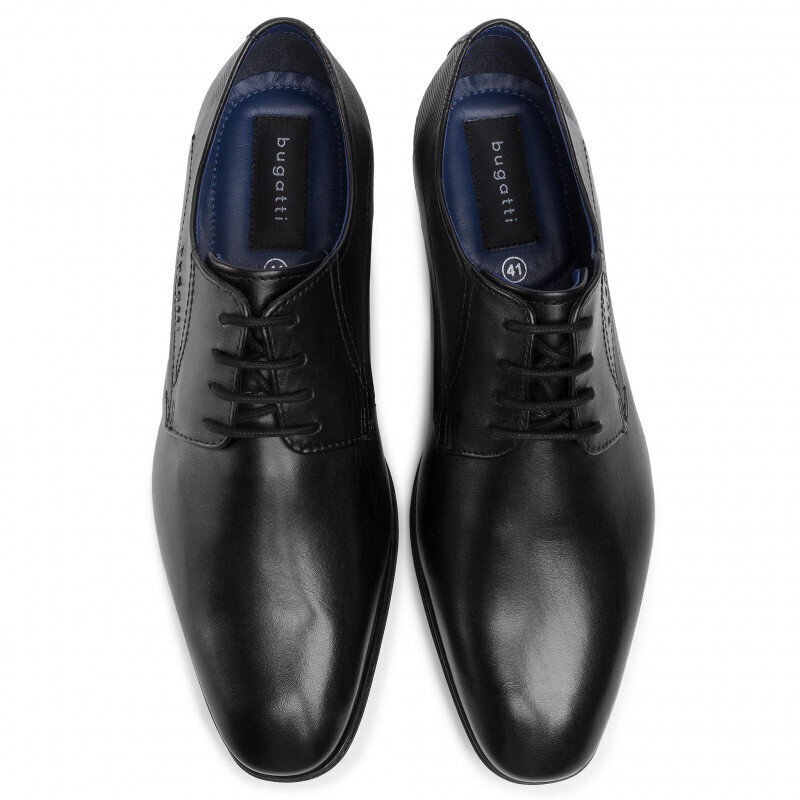 Ikdienas apavi vīriešiem Bugatti Mattia II, melni cena un informācija | Vīriešu kurpes, zābaki | 220.lv