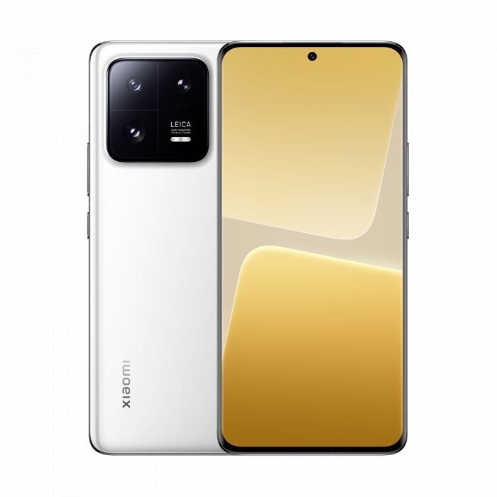 Xiaomi 13 Pro 5G, Dual SIM, 12/256GB MZB0DAXEU Ceramic White cena un informācija | Mobilie telefoni | 220.lv