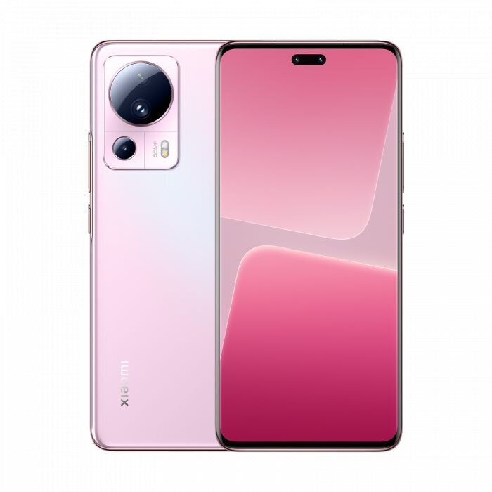 Xiaomi 13 Lite 5G 8/256GB MZB0CVFEU Lite Pink цена и информация | Mobilie telefoni | 220.lv