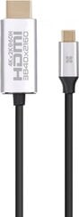 PROMATE HDLink-60H USB-C - HDMI UltraHD 3840x2160@60 Cable 1.8m цена и информация | Кабели и провода | 220.lv
