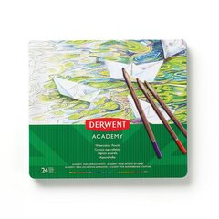 Акварельные карандаши Derwent Academy цена и информация | Принадлежности для рисования, лепки | 220.lv