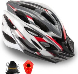 Велосипедный шлем со светодиодной подсветкой цена и информация | Шлемы | 220.lv