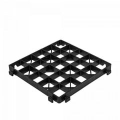 Dārza restīte OPTIMAL GRID melna, augstums 30mm / 333x333mm цена и информация | Теплицы | 220.lv