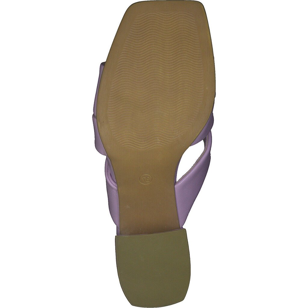MARCO TOZZI sieviešu violeti eleganti apavi MULES цена и информация | Sieviešu kurpes | 220.lv