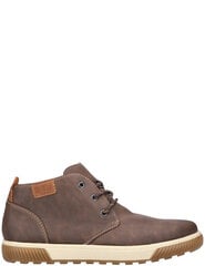 Ботинки мужские Rieker, коричневые цена и информация | Мужские ботинки | 220.lv