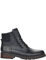 Туфли мужские Rieker, черные цена и информация | Мужские ботинки | 220.lv