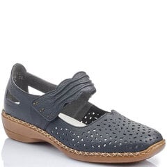 Rieker sieviešu zilas sandales SANDALS cena un informācija | Sieviešu kurpes | 220.lv