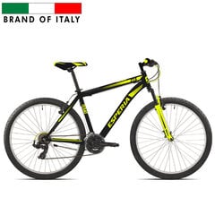 Велосипед ESPERIA 27.5" TEXAS 8270 TZ500 46 21V MATT BLACK/YELLOW цена и информация | Велосипеды | 220.lv