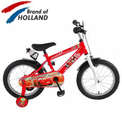 Bērnu velosipēds Volare 14" Disney Cars, sarkans цена и информация | Велосипеды | 220.lv