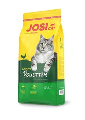 JosiCat с вкусной птицей Crunchy Poultry, 18 кг цена и информация | Сухой корм для кошек | 220.lv