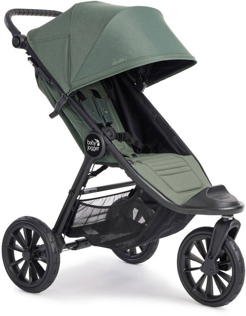 Sporta rati Baby Jogger City Elite 2, green cena un informācija | Bērnu rati | 220.lv