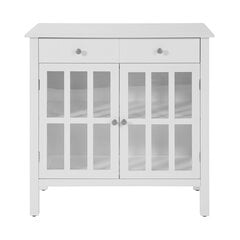 Шкафчик SoBuy FSB23-W, белый цвет цена и информация | Шкафчики в гостиную | 220.lv