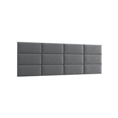 Комплект мягких настенных панелей NORE Quadratta Monolith 85, серый цвет цена и информация | Мягкие стеновые панели | 220.lv